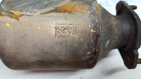 Lincoln MKZ 13-20 hybrid catalytic converter, without exhaust pipe, dented