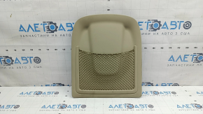 Rear driver's seat cover for Audi Q5 8R 13-17, beige, dry-cleanable