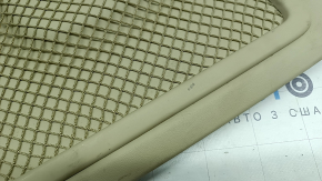 Rear driver's seat cover for Audi Q5 8R 13-17, beige, dry-cleanable