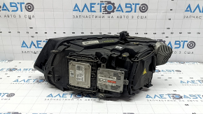 Front right headlight assembly Audi Q5 8R 13-17 rest, xenon, sand, yellowing LED