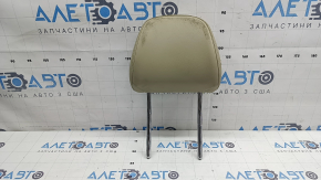 Front right headrest for Audi Q5 8R 09-17, leather, beige, dry-cleanable