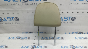 Front right headrest for Audi Q5 8R 09-17, leather, beige, dry-cleanable