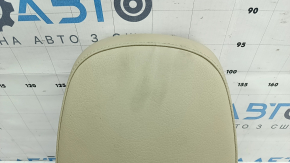 Front right headrest for Audi Q5 8R 09-17, leather, beige, dry-cleanable