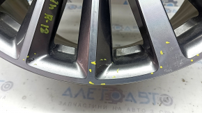 R18x8J Lincoln MKZ 17-20 light curb dent, corrosion