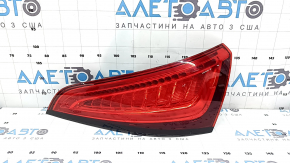 Right headlight for Audi Q5 8R 13-17, scratched