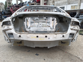 Lincoln MKZ 13-20 rear panel on the body, white