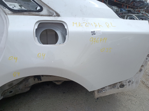 Quarter wing rear left Lincoln MKZ 13-20 on the body, white, made 0.35-0.5