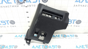Black driver's knee pad for Toyota Rav4 19-23 (heated steering wheel, hybrid, scratches)