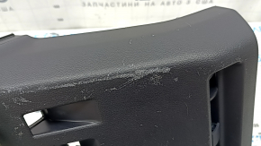 Black driver's knee pad for Toyota Rav4 19-23 (heated steering wheel, hybrid, scratches)