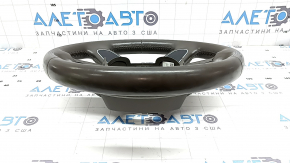 Audi Q5 8R 13-17 leather steering wheel, truffel beige, no buttons, 4 spokes, scratches