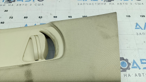 Upper center pillar trim, left, Audi Q5 8R 09-17, beige, dry-cleanable