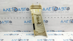 Right upper center pillar trim for Audi Q5 8R 09-17, beige, dry-cleanable
