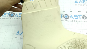 Rear pillar trim behind the right window Audi Q5 8R 09-17 beige under the speaker, with speaker mesh, for dry cleaning