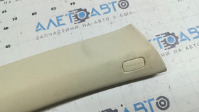 Right front pillar trim for Audi Q5 8R 09-17, beige, dry-cleanable