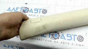 Left front pillar trim for Audi Q5 8R 09-17, beige, dry-cleanable