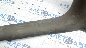Inner door sill trim, front left, Audi Q5 8R 09-17, truffel beige, worn, dry-cleanable