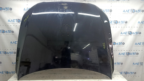 Bare hood for Audi Q5 8R 13-17 rest, aluminum, black LY9T, rubbed