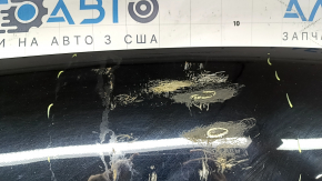 Bare hood for Audi Q5 8R 13-17 rest, aluminum, black LY9T, rubbed