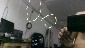 Audi Q5 8R 09-17 beige panoramic window, needs cleaning, scratches on the glass