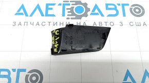 Black rear right inner handle cap for Toyota Rav4 19-25