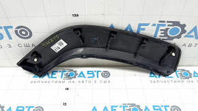 Rear left fender arch trim for Toyota Rav4 19-25, gloss black, on the door, scratches