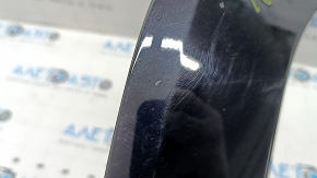 Rear left fender arch trim for Toyota Rav4 19-25, gloss black, on the door, scratches