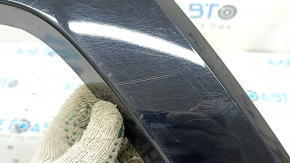 Rear left fender arch trim for Toyota Rav4 19-25, gloss black, on the body, scratches
