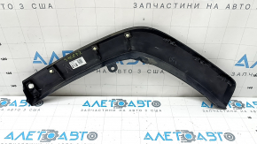 Rear right fender arch trim for Toyota Rav4 19-25, gloss black, on the body, scratches