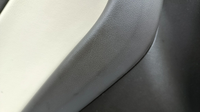 Door trim panel rear left complete Audi Q5 8R 09-17 beige truffelbeige, with beige leather insert, leather armrest, glossy wood molding, Premium Plus, Bang & Olufsen, with control buttons, scratches