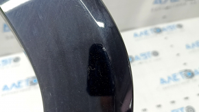 Front right fender arch trim for Toyota Rav4 19-25, gloss black, scratches, broken mount