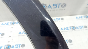 Front right fender arch trim for Toyota Rav4 19-25, gloss black, scratches, broken mount