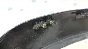 Front left fender arch trim for Toyota Rav4 19-25, gloss black, scratches, broken mount