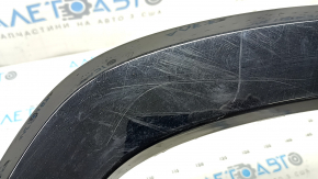 Front left fender arch trim for Toyota Rav4 19-25, gloss black, scratches, broken mount