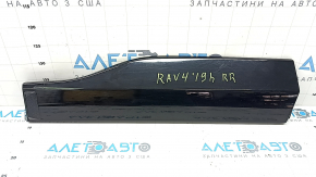 Toyota Rav4 19-25 lower rear right door trim, gloss black, sand, scratches