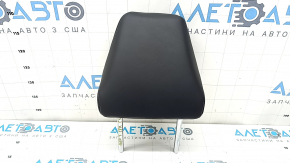 Front left headrest for Toyota Rav4 19-24, black leather, blue stitching
