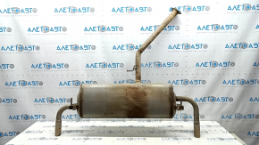 Rear muffler with barrel for Toyota Rav4 19-25 hybrid, Japan built, rusty