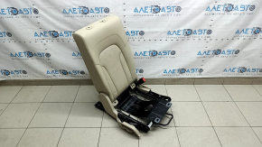Right rear seat backrest for Audi Q5 8R 09-17, beige leather, with frame