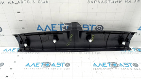 Upper trim of the trunk door of Toyota Rav4 19-25, black, worn under the camera