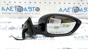 Right side mirror assembly for Honda Accord 23-3, gloss black