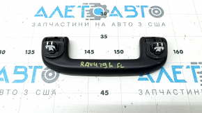 Front left ceiling handle for Toyota Rav4 19-25, black, scratches