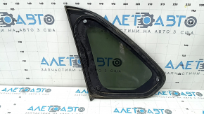 Rear right window with blind glass for Toyota Rav4 19-25 tinted, with chrome molding