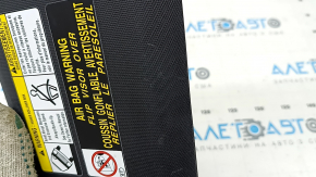 Left visor for Toyota Rav4 19-25, black, illuminated, no hook, scratches, dented