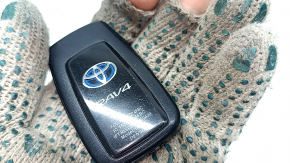 Smart Toyota Rav4 19-22 key, 4 buttons, hybrid, worn, bump