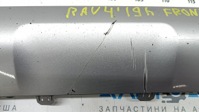 Toyota Rav4 19-24 front bumper trim, silver, scratches, cracks