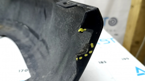 Toyota Rav4 19-24 front bumper lip under the trim, gloss black, scratches, broken fasteners