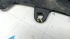 Toyota Rav4 19-24 front bumper lip under the trim, gloss black, scratches, broken fasteners
