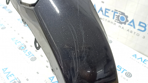 Toyota Rav4 19-24 front bumper lip under the trim, gloss black, scratches, broken fasteners