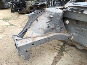 Front right quarter panel of a 2020 Honda Accord, gray, on the body, bumper