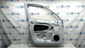 Bare front left door of VW Tiguan 18-24 white LB9Z, bumps, dent