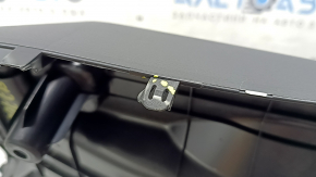 Left arch trim for Toyota Rav4 19-25, black, JBL, scratches, whitened plastic, dented fasteners